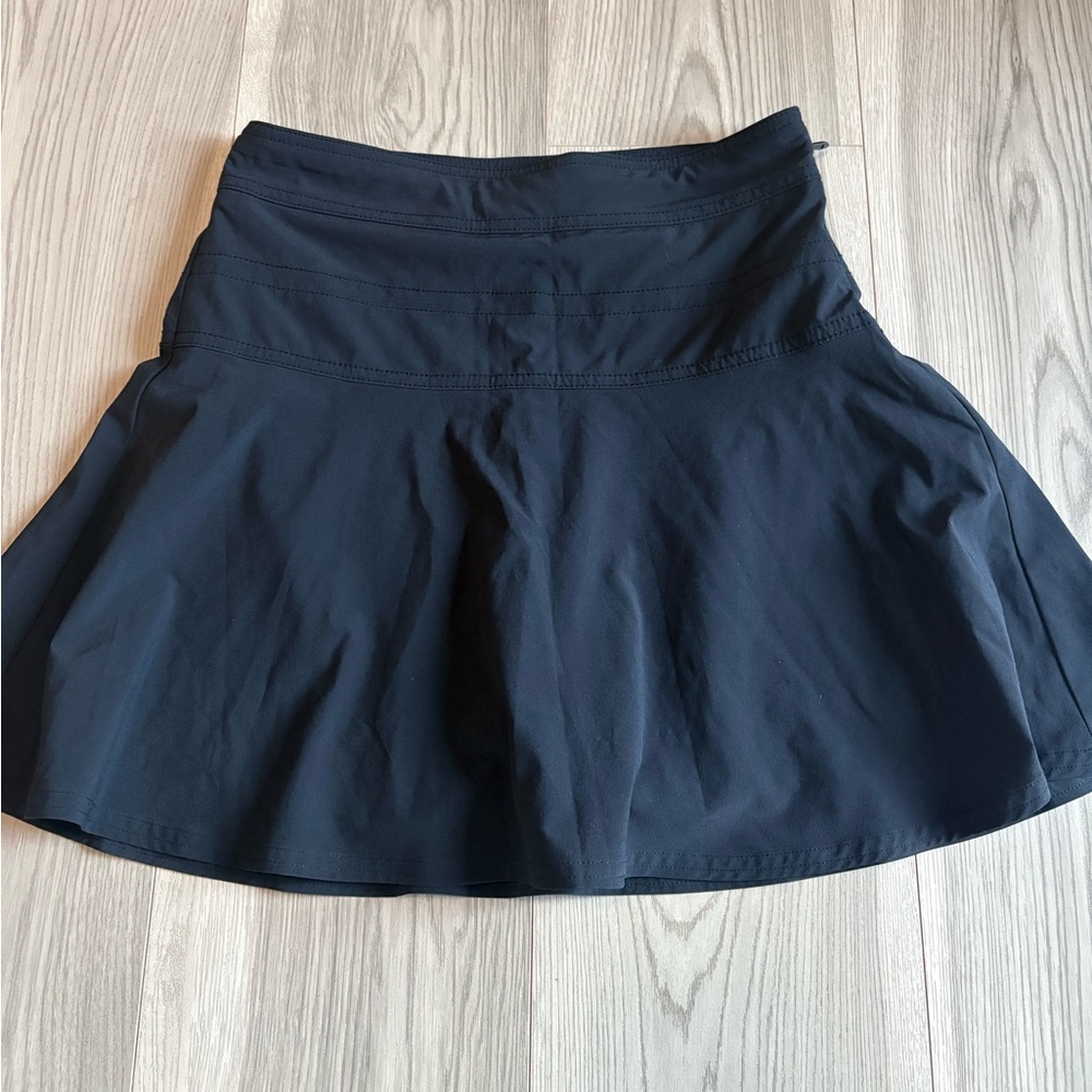 Athleta Black Zip Skirt Size 0